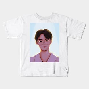 Boy smile - joshua hong seventeen kpop Kids T-Shirt